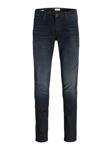 Jack & Jones Slim-fit-Jeans JJIGLENN JJICON - Modische Slim-fit-Jeans mit Five-Pocket-Design, aus elastischem Denim für optimalen Tragekomfort und pflegeleicht, ideal für lässige Looks.