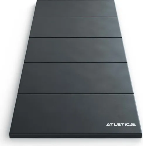 Atletica ZenFold Faltbare Gymnastikmatte - Trainingsmatten – Platzsparend und formstabil, ideal für Turnübungen, Yoga und Pilates mit rutschfester Oberfläche für optimalen Halt.