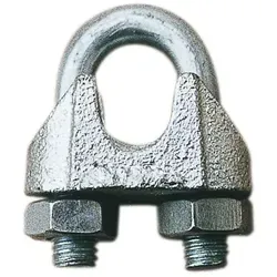 Drahtseilklemmen ~DIN 741 in blau von NoBrand