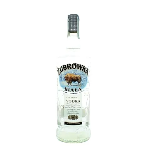 Zubrowka BIALA The Original Vodka 37,5% Vol. 1l