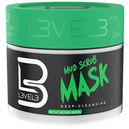 Level3 Mud Scrub Mask Peeling Gesichtsmaske 500ml reinigend Kaolin Chamomile