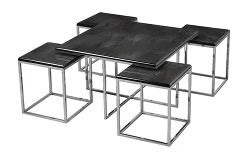 Eleganter Couchtisch Luxus Design aus Metall für Ihr Wohnzimmer