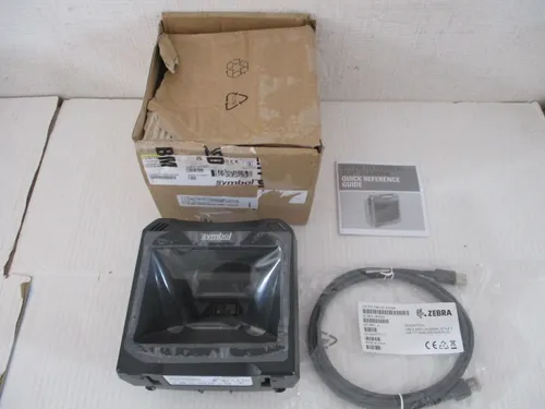 Zebra Symbol DS7708-SR Barcodescanner - Barcode-Scanner mit hoher Lesegeschwindigkeit und vielseitigen Einsatzmöglichkeiten für effiziente Datenerfassung in Einzelhandel und Lager.
