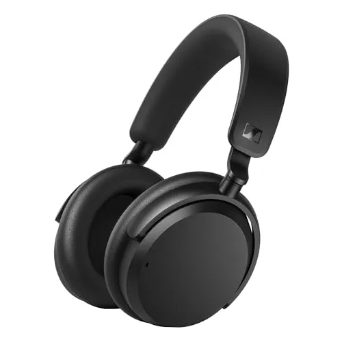 Sennheiser ACCENTUM - Kabelloser Bluetooth-Kopfhörer mit 50 Stunden Akkulaufzeit, hybridem ANC für ungestörten Genuss und hochwertigem Klang, Schwarz