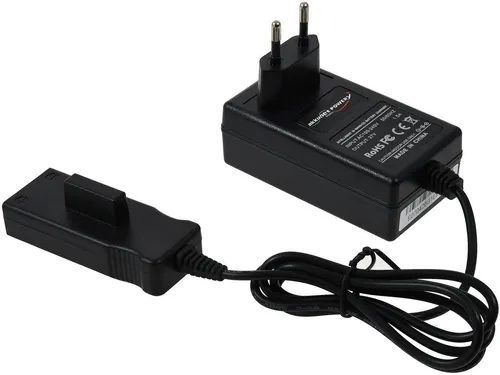 Powery Ladegerät für Gardena Akkutyp 8834-20 - Netzteil für Gardena Akkutyp 8834-20, hochwertig mit integrierter Schutzelektronik für maximale Sicherheit gegen Kurzschluss und Überhitzung. Ideal als Ersatz- oder Zweitgerät.