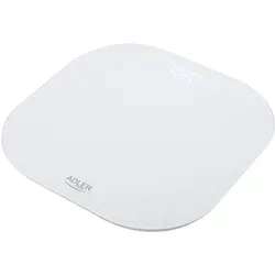 Adler AD 8188 Badezimmerwaage 180 kg digital LED Personenwaage weiß