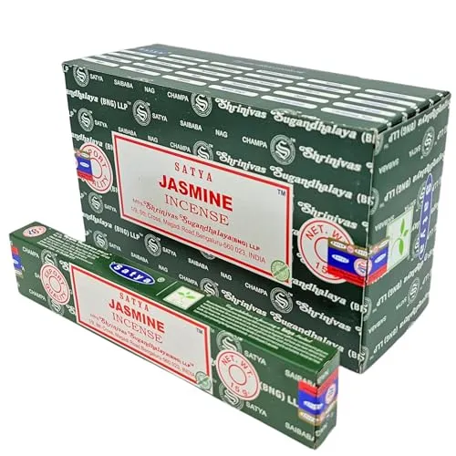 Satya Räucherstäbchen x LAVISA, Meditation, Aromatherapie, Duft (Jasmin)