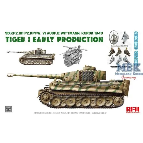 RYE FIELD MODEL RFM5139 Tiger I early 