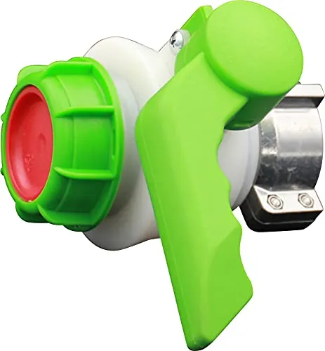 Graf Otto IBC-Kugelhahn 62 mm DN 50 - Zubehör für IBC Tank - Regentonnen Zubehör, ideal für eine sichere und einfache Wasserentnahme aus IBC-Tanks mit einem Durchmesser von 62 mm.