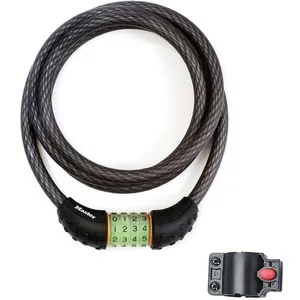 Master Lock Fahrrad-Zahlenkabelschloss 8190EURDPRO, 1,8 m wetterfest