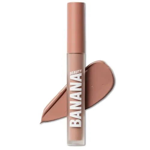 Banana Beauty Semi Matte Miss Milkshade Liquid Lipstick – 10h Halt für volle Lippen - Lippenstift in trendigem hellgräulichen Nude-Ton mit bis zu 10 Stunden Halt. Feuchtigkeitsspendend und perfekt für einen intensiven Look, ideal für jeden Anlass.