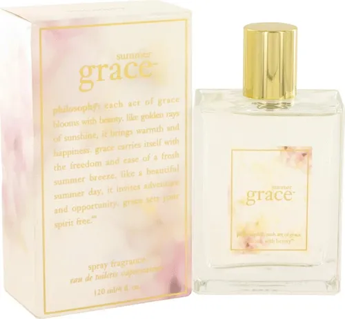 philosophy Eau de Toilette Summer Grace 120ml Spray - Unisex Duft mit einem erfrischenden, sommerlichen Aroma, ideal für jeden Anlass und perfekt für die warmen Monate.