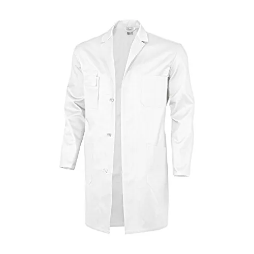 Qualitex Basic BW 240 Berufsmantel (48, Weiss)
