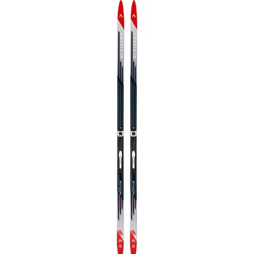 McKINLEY Langlauf-Ski-Set Active 8 Grip + Prolink Auto - Langlaufski-Set mit klassischem Unisex-Schuppenski, DENSOLITE Kern und G2 Grip-Belag für optimale Gleiteigenschaften. Inkl. Prolink Auto Bindung, kompatibel mit gängigen NNN Schuhen.