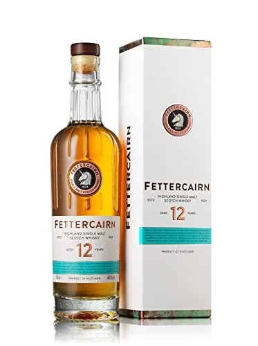 Fettercairn 12 Jahre Highland Single Malt Whisky - Whisky aus der 200-jährigen Highland Brennerei, ideal für Einsteiger und Liebhaber von feinen Aromen. Entdecken Sie die schottische Tradition!