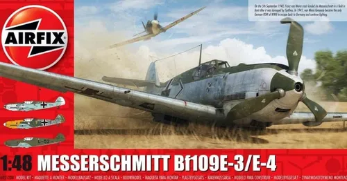 Airfix Messerschmitt Bf109E-3/E-4 6./JG 51 1./JG 3 Udet Jugoslavien 1:72 Bausatz