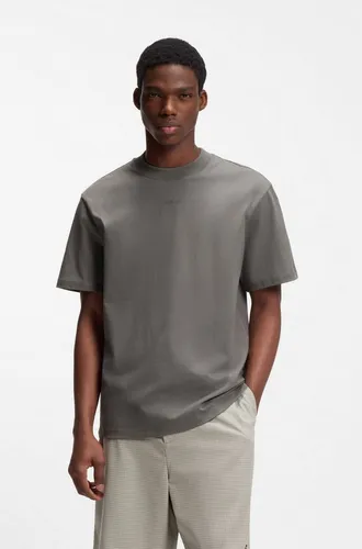 HUGO T-Shirt Rundhalsausschnitt, Relaxed Fit, Logo-Print - Stylisches HUGO T-Shirt im Relaxed Fit mit Rundhalsausschnitt. Der weiche Baumwollstoff sorgt für hohen Tragekomfort. Perfekt für vielfältige Outfits, ob lässig zur Jeans oder leger zu Badeshorts. Ein Must-Have für jeden Kleiderschrank!