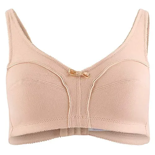 VIANIA! Soft-BH ohne Bügel 105452 100% Baumwolle Hautsympathisch Farbe Make-up, Größe:75, Cup:B