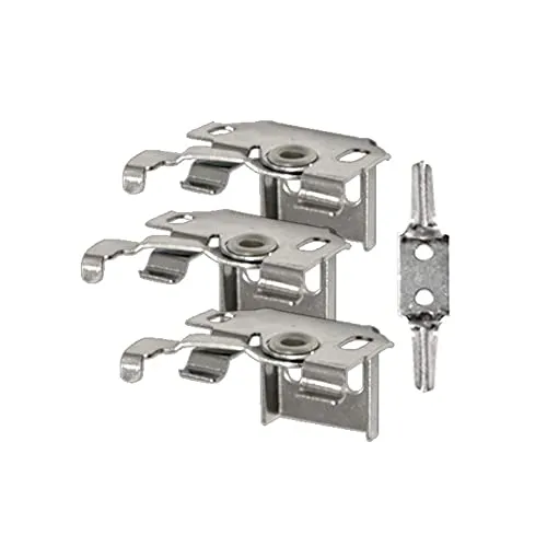 Produktbild Victoria M. Standard Aluminium-Jalousie Ersatzteil-Set 1, 3 x Universalhalter inkl. Kindersicherung, Jalousien-Zubehör, Ersatzteile, aus Aluminium
