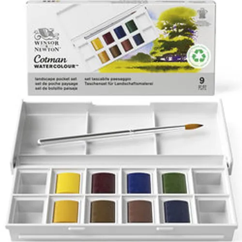 LEFRANC BOURGEOIS WINSOR & NEWTON Cotman Pocket Set Landscape