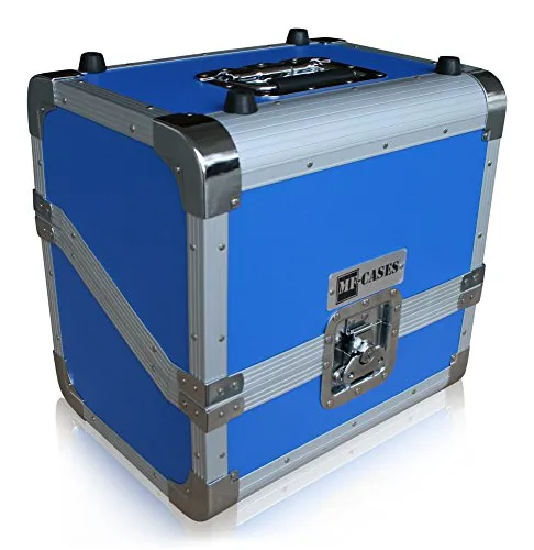 Produktbild Plattenkoffer für 80 LPs *blue*