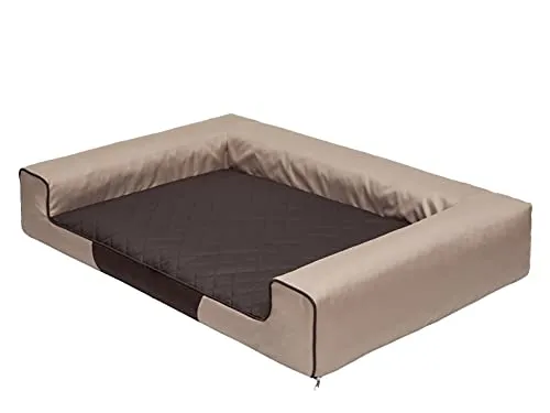 PillowPrim Hundebett Liegekissen Hundekissen Hundeschlafplatz Hundesofa Ruheplatz Hundeplatz Hundehütte Hundematratze Hundekorb 100x66 cm