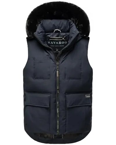 Produktbild Navahoo Damen ärmellose Outdoorweste Zimthäschen XIV Navy Gr. S