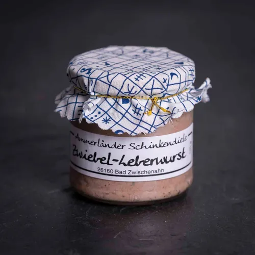 Zwiebelleberwurst im Glas | 160g