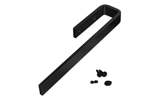 Handtuchhalter Peli 325 Mm Schwarz Matt Pulverbeschichtet von SO-TECH