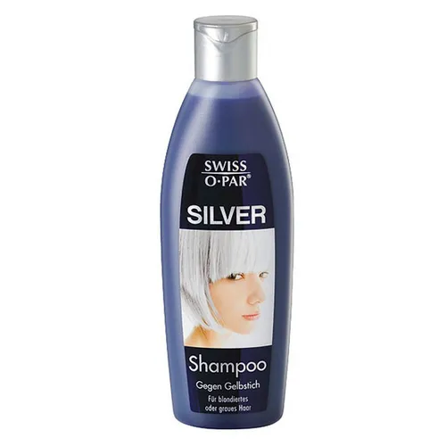250ml Swiss O Par Silver Shampoo gegen Gelbstich blondiertes Haar