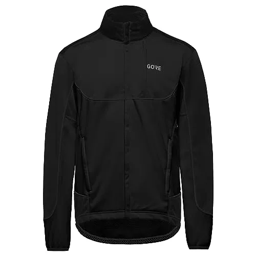 GOREWEAR C5 GORE® WINDSTOPPER® Thermo Trail Jacke, Schwarz, S