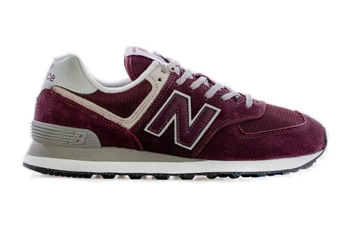 NEW BALANCE ML574 Sneaker Herren in burgundy, Größe 40 1/2 - Sneaker aus atmungsaktivem Mesh und hochwertigem Wildleder, vereint zeitlosen Stil mit funktionalem Komfort für jeden Tag.