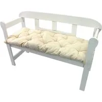 NYVI Bankauflage Ibiza 110x45 - Bequeme Sitzauflage für Gartenbänke - Bankauflagen für Gartenbänke, besonders bequeme und strapazierfähige Polsterauflage mit extradicker Füllung für höchsten Sitzkomfort.