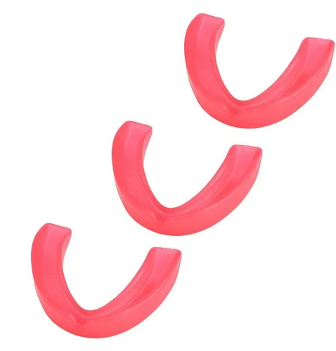 BAY-Sports Zahnschutz 3x Spar Set Zahnschützer Mundschutz BUNT Kinder, Kids bis 12 Jahre