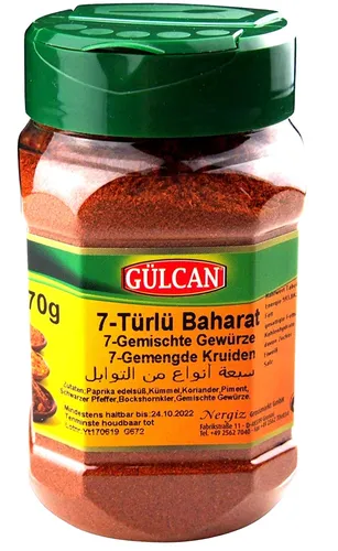 Gülcan 7 Gewürze Mischung Karisik Baharat 170g - orientalisch würzig