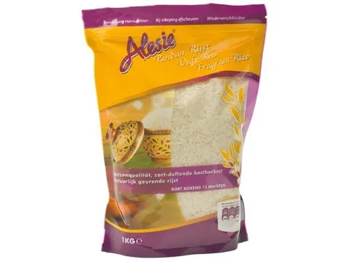 Alesie 1kg Duftreis Wiederverschliessbar Jasminreis Duft Reis 1000g