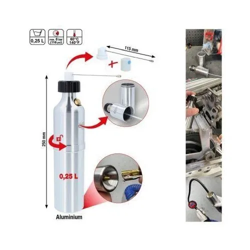 Drucksprühflasche 0,25 l aus Aluminium