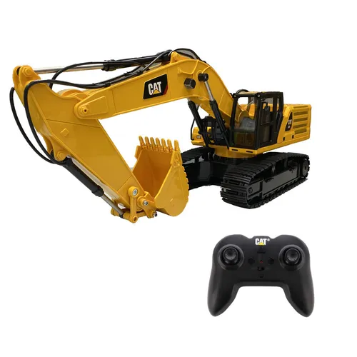 Carrera CAT 336 Excavator Löffelbagger - Ferngesteuertes Baufahrzeug für Kinder ab 8 Jahren, bereit für spannende Abenteuer mit 2.4 GHz Funksteuerung und detailgetreuem Design.