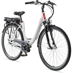 Telefunken City E-Bike für Damen und Herren | Elektrofahrrad 28 Zoll | Mittelmotor 250 W | 7-Gang Nabenschaltung | 468 Wh Li-Ion Akku | EBike Pedelec