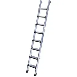 ILLER-LEITER Stufenanlegeleiter 48506 – Aluminium 6 Stufen