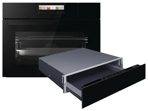 Gorenje Set BCS598S24BG Kompakt-Dampfbackofen + WD1410BG Wärmeschublade Schwarz