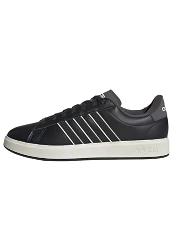adidas Herren Grand Court 2.0 Schuhe - Herren-Sneaker mit regulärer Passform, Obermaterial aus Synthetik und Leder sowie bequemer Cloudfoam Zwischensohle für ultimativen Komfort.