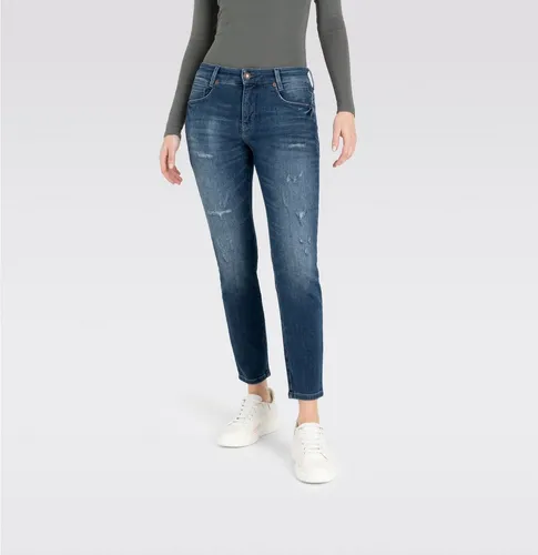 MAC 7/8-Jeans blau 34 - Modische 7/8-Jeans in slim fit, aus elastischem Denim für optimalen Komfort und Bewegungsfreiheit, perfekt für einen lässigen Look.
