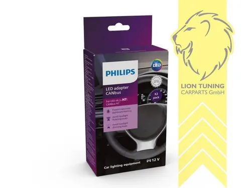 Philips LED Adapter H7 55W 12V mit CANbus Warnunterdrückung