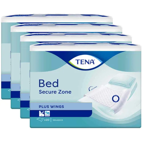 TENA Bed Plus Wings Inkontinenz-Schutzunterlagen 180 x 80 cm