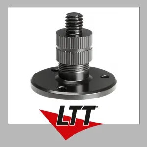 Adam Hall Stands D 921 BLK Schwanenhals Montagegrundplatte