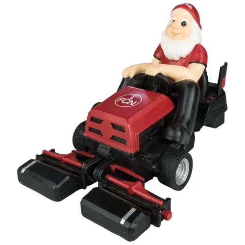 1. FC Nürnberg Gartenzwerg Zwerg Rasenmäher