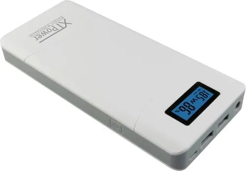 Jauch Quartz XT-16000 QC3 PA2 Powerbank 15600 mAh - Powerbank mit Quick Charge 3.0, perfekt für mobiles Büro und Reisen. Individuell einstellbare Ausgangsspannung für flexible Nutzung.