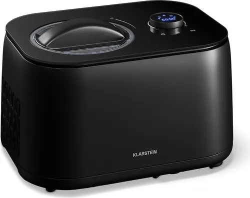 Klarstein FrostFusion Eismaschine mit Kompressor – 1L Edelstahlbehälter, 3 Modi für Eis, Slushie & Joghurt - Vielseitige Eismaschine mit Kompressor, die Eis, Slushies und Joghurt in nur 1 Stunde zubereitet. Der 1L Edelstahlbehälter bietet Platz für leckere Kreationen für die ganze Familie.