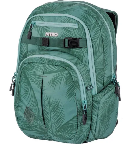 Nitro 1131-878014 Chase Rucksack - Tagesrucksack mit 17 Zoll Laptopfach und Organizer - ideal für Schule und Alltag, bietet viel Platz und hohen Tragekomfort dank gepolsterter Rückenpartie.